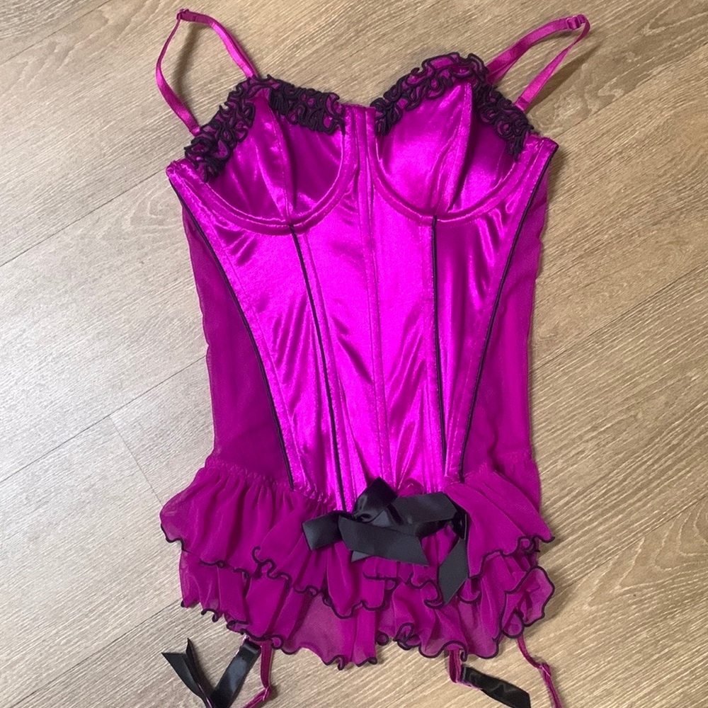 Frederick’s of Hollywood corset